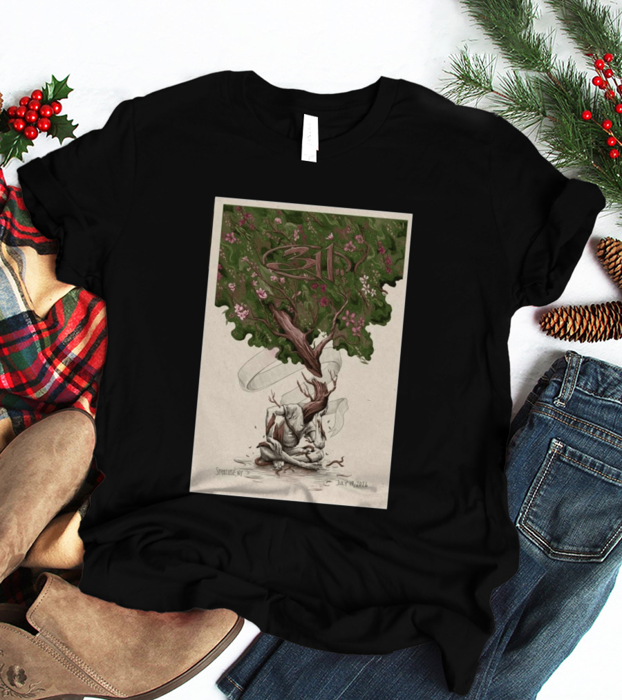 311 Syracuse NY July 19 2026 Tree And Blossoms Tour T-Shirt