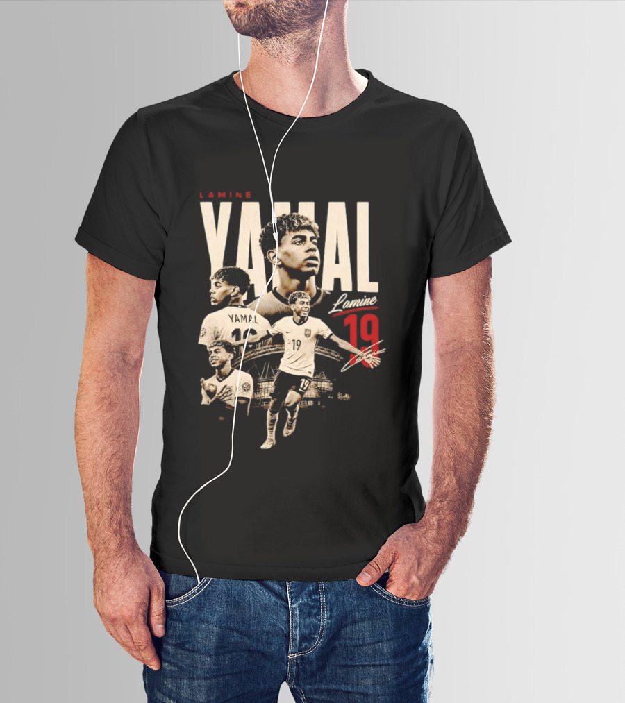 Lamine Yamal 19 Spain National Team T-Shirt