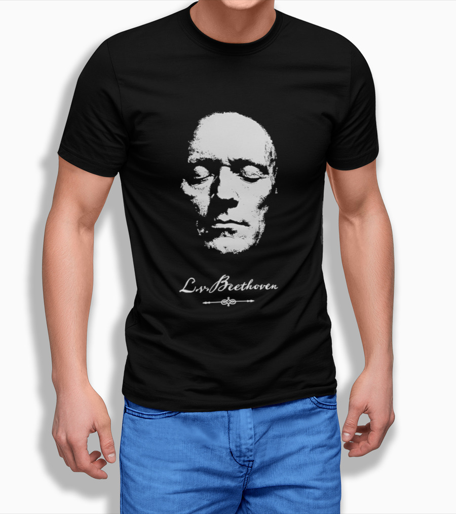 Ludwig Van Beethoven Mask T-Shirt