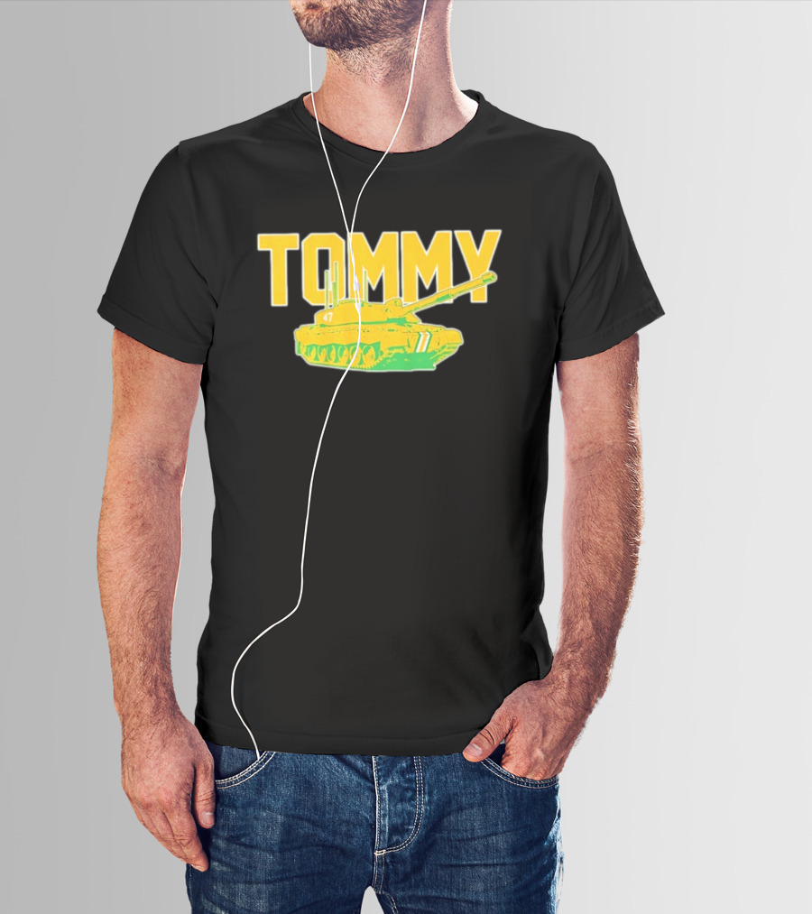 Tommy Tank 47 Athletics Baseball T-Shirt