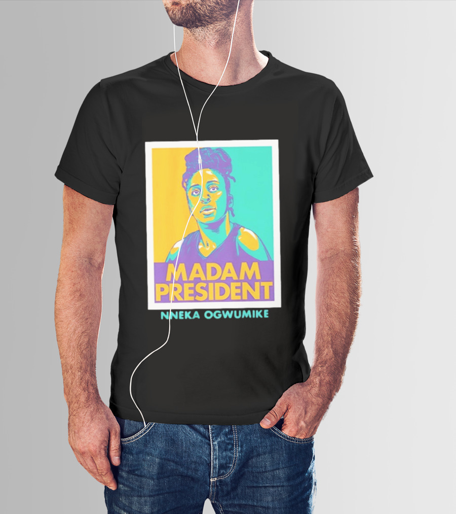 Nneka Ogwumike Madam President Los Angeles Sparks Heroic T-Shirt