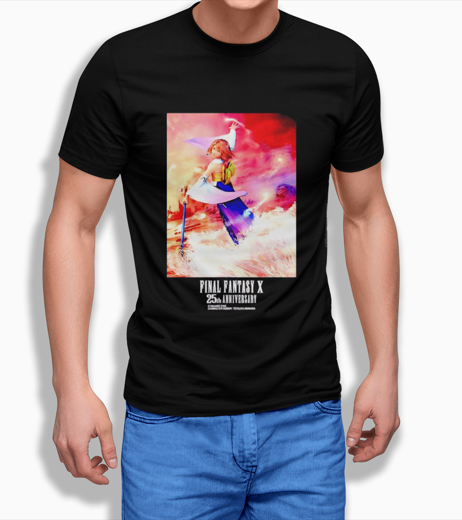 Final Fantasy X 25th Anniversary Yuna Square Enix T-Shirt