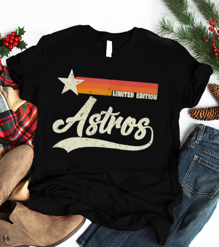 Houston Astros Retro Star Limited Edition T-Shirt