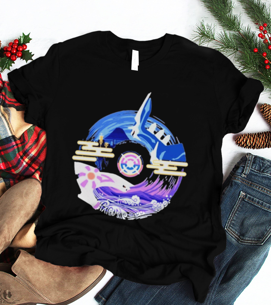 Pokémon GO Tour Sinnoh Los Angeles Kyogre And Groudon Circle T-Shirt