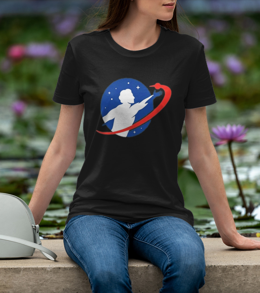 NASA Astronaut Space Exploration Promethean Action Patch T-Shirt