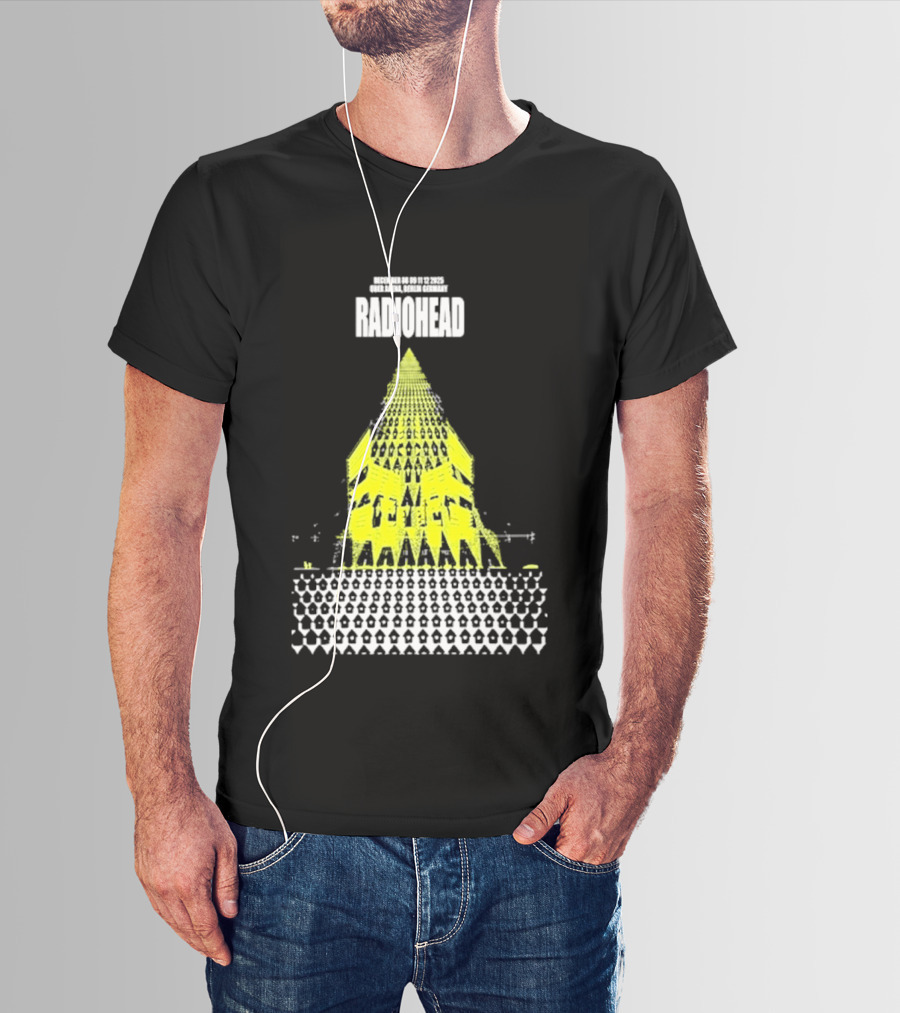 Radiohead Berlin 2025 Tour Dates Uber Arena Germany December 8 9 11 12 T-Shirt