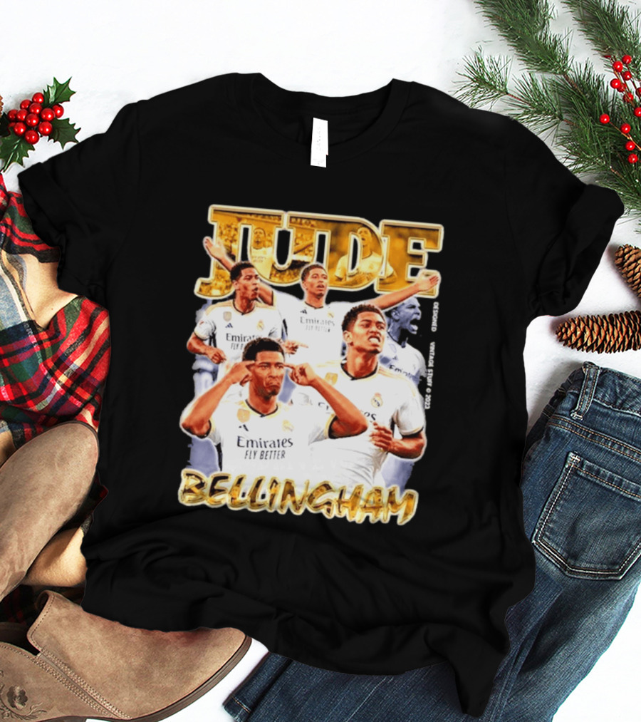 Jude Bellingham Real Madrid Emirates Fly Better T-Shirt