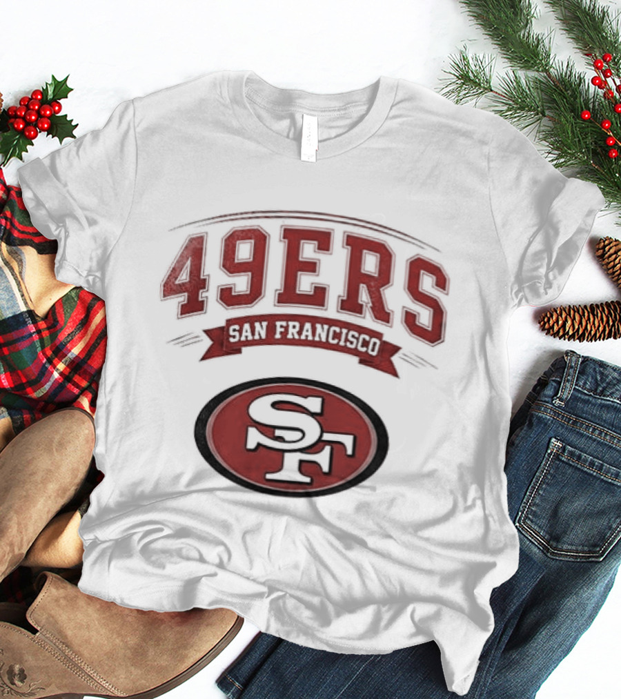 San Francisco 49ers Ghostface Running Football 49ers SF T-Shirt