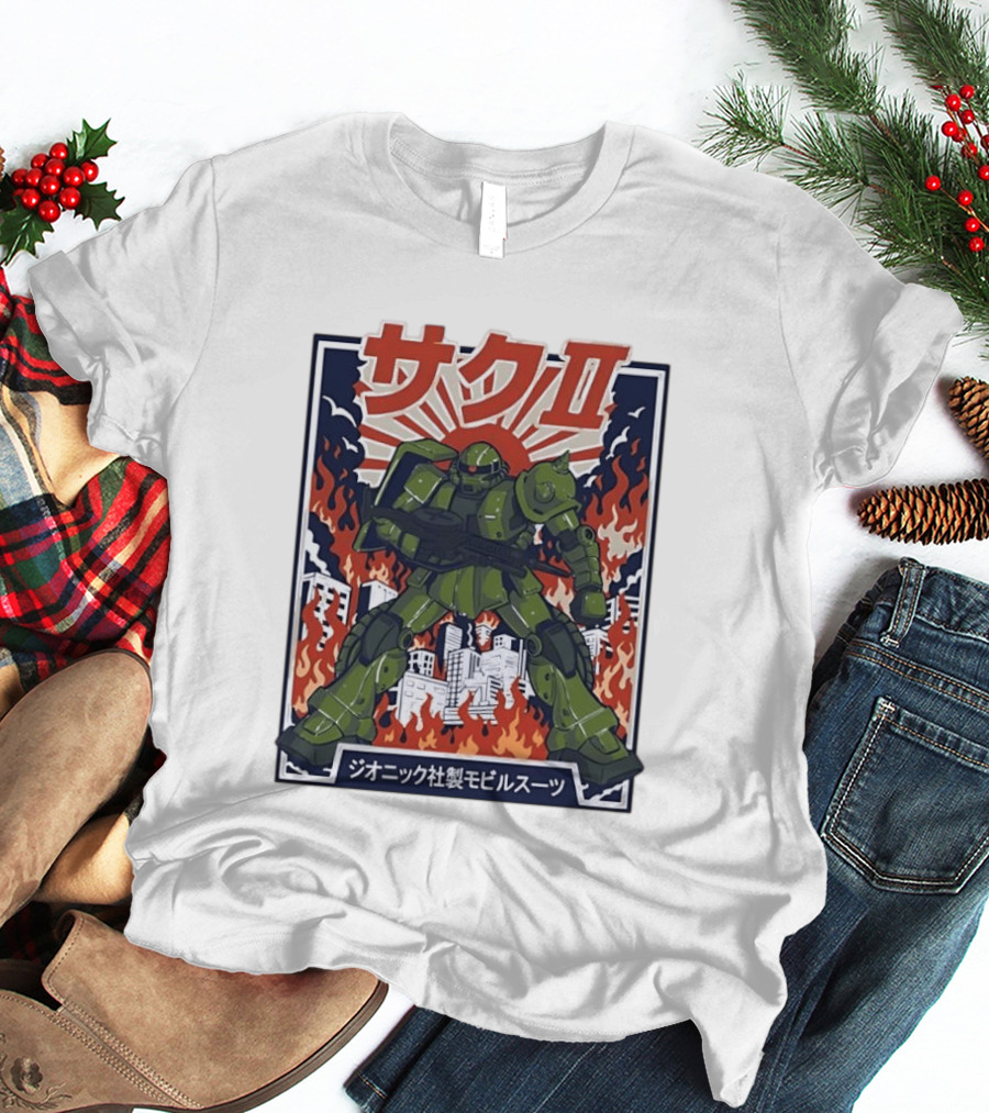 The Green Grunt MS 06 Zaku II T-Shirt