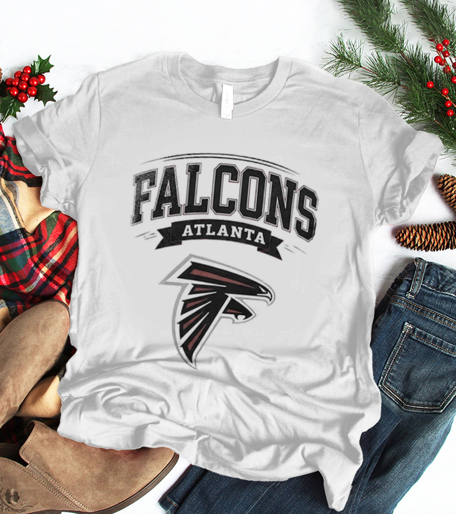Atlanta Falcons Ghostface Running Football Collaboration Fan Gear T-Shirt
