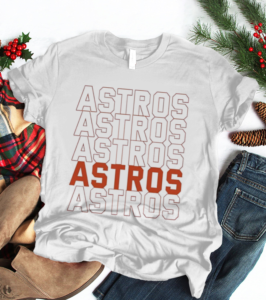 Houston Astros Repeated T-Shirt