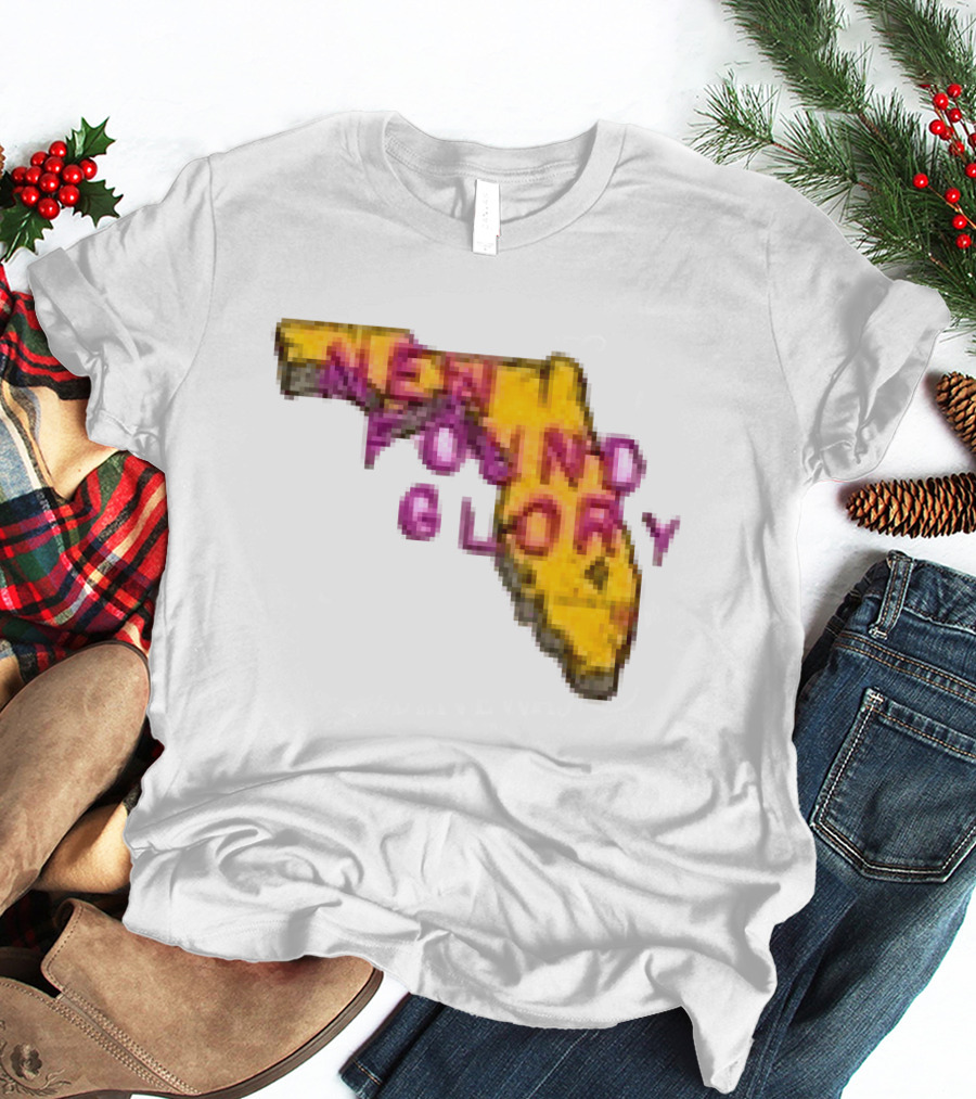 New Found Glory Florida Map You've Gotta Try Do What It Takes To Give Yourself A Break T-Shirt