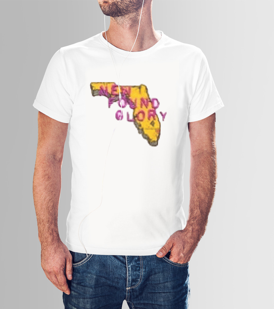 New Found Glory Florida Map You've Gotta Try Do What It Takes To Give Yourself A Break T-Shirt