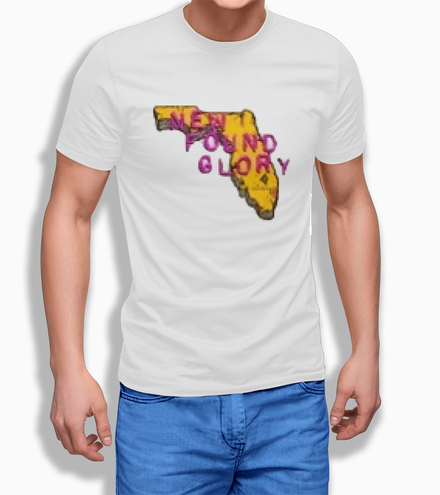 New Found Glory Florida Map You've Gotta Try Do What It Takes To Give Yourself A Break T-Shirt