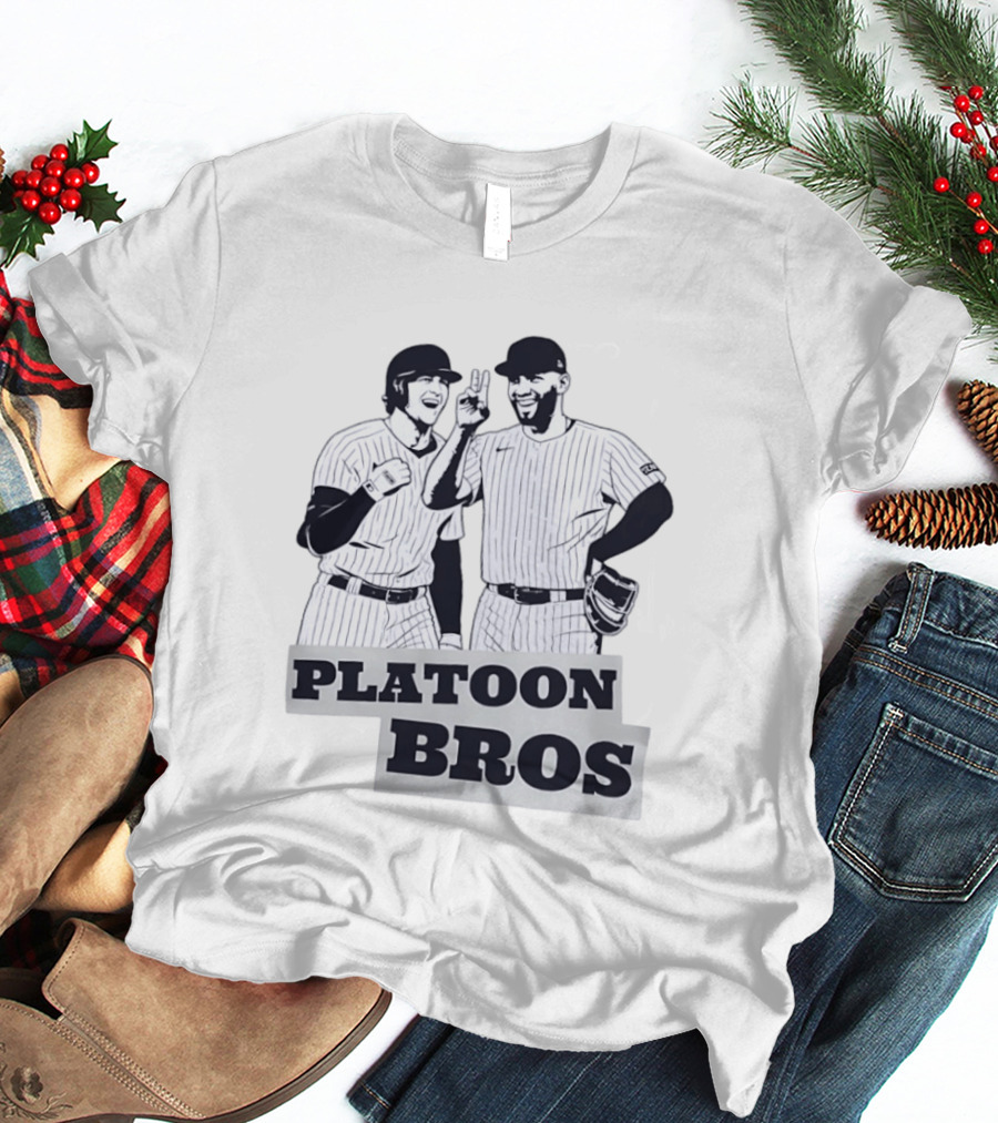 Platoon Bros MLB Baseball Players Iconic Duo T-Shirt