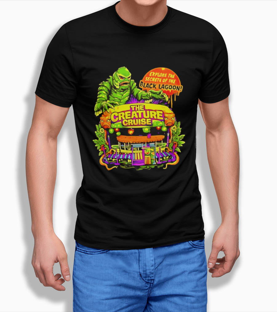 Explore The Secrets Of The Black Lagoon The Creature Cruise Adventure T-Shirt