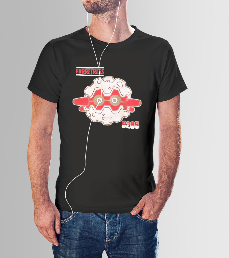 Forretress 205 Pokémon Pokedex T-Shirt