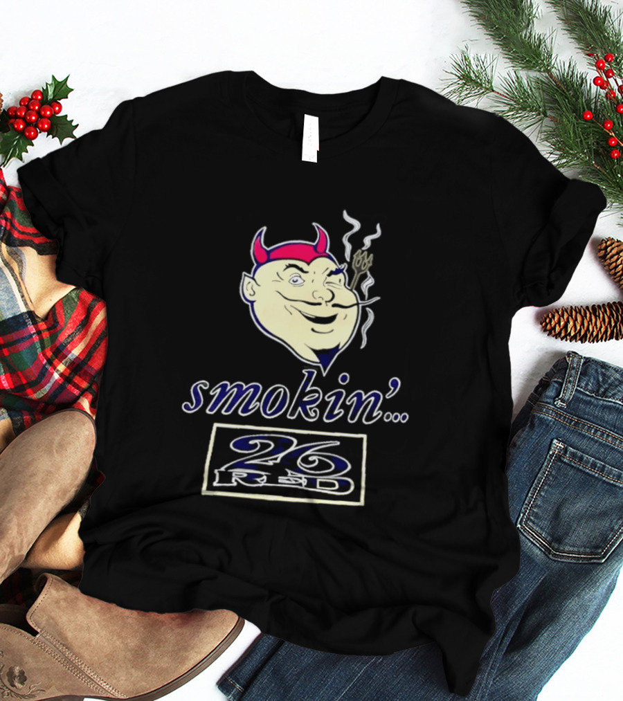 Devil Smokin' 26 Red T-Shirt