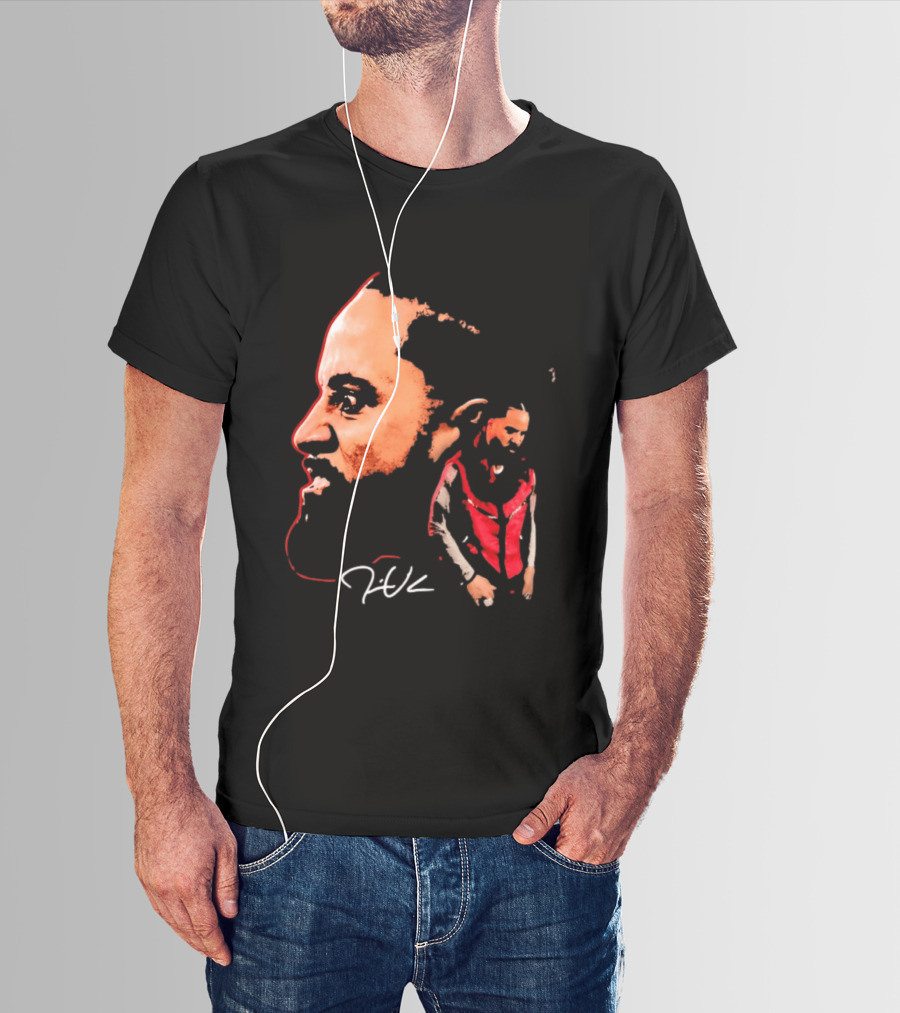 Jimmy Uso WWE Wrestling The Bloodline Abstract T-Shirt