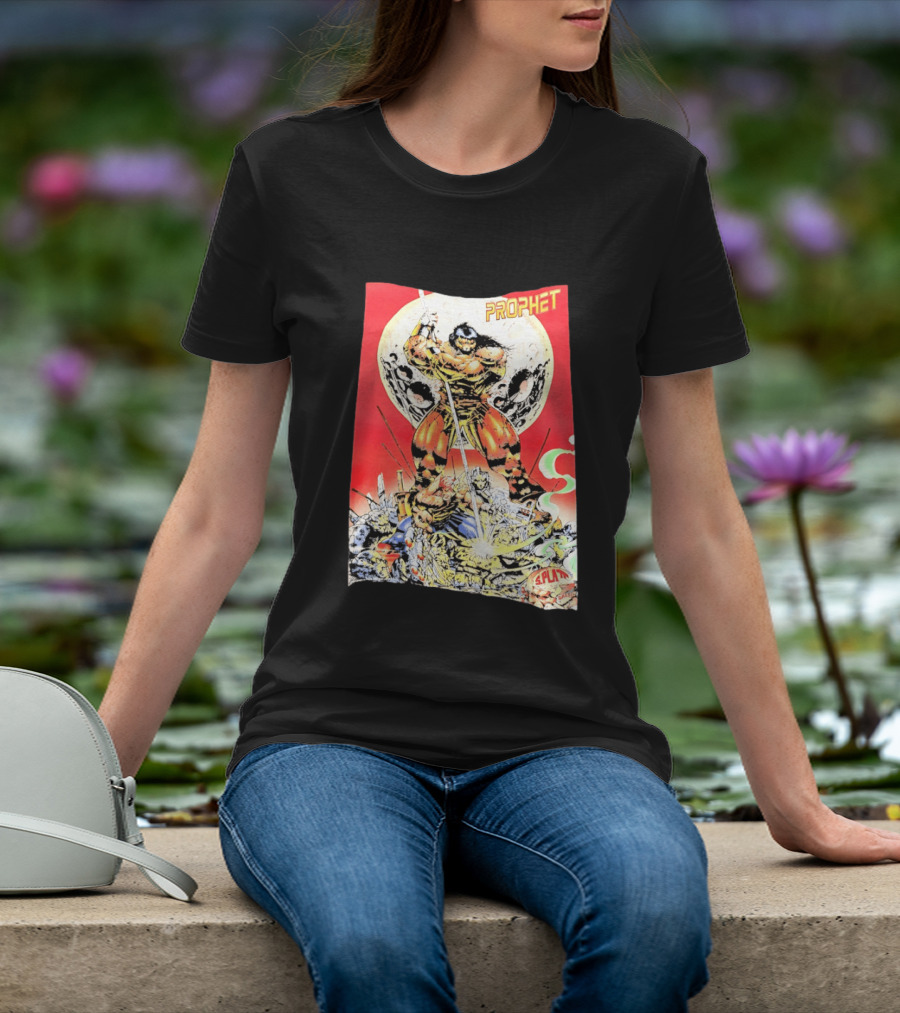 Prophet Comic SPLAT Comics Moon Battle Scene Cover T-Shirt