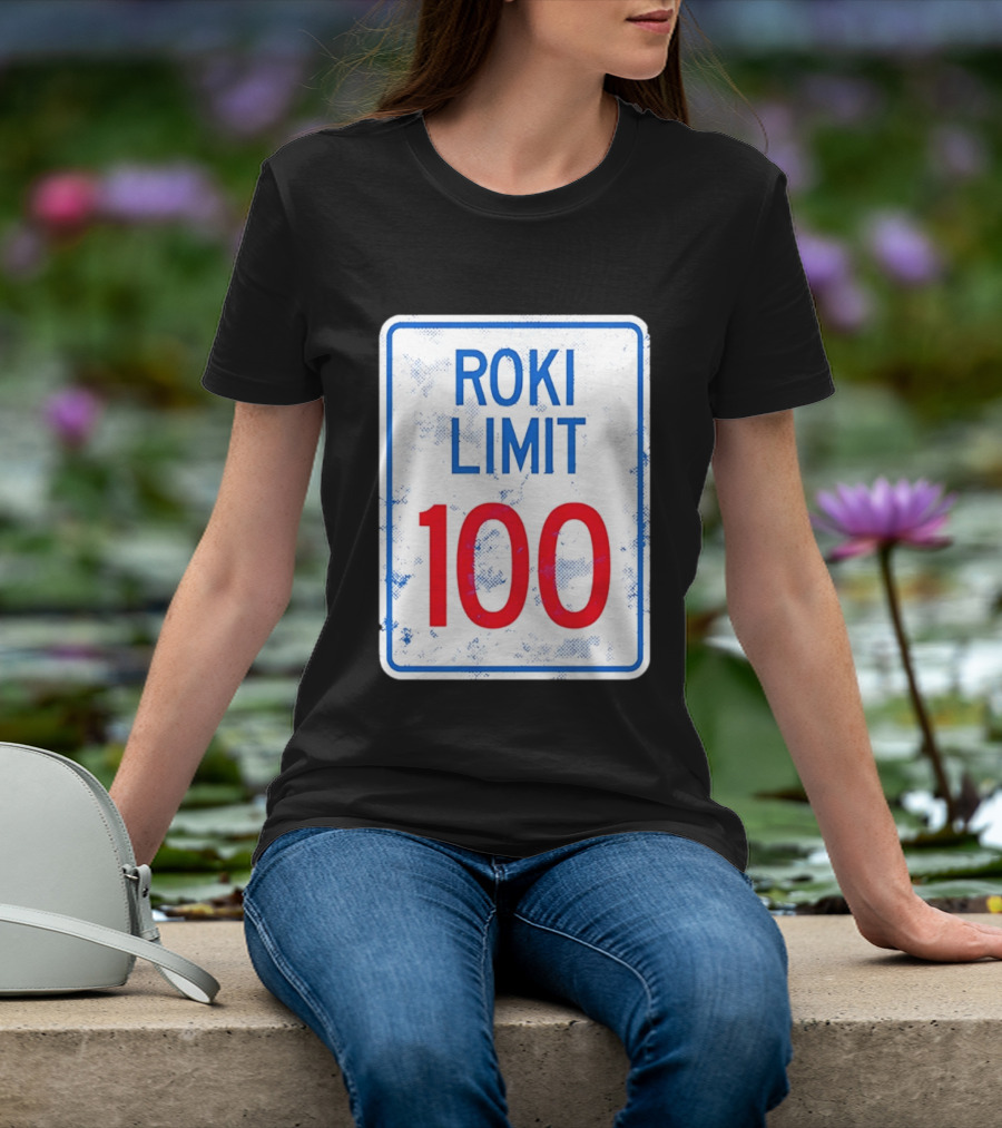 Roki Sasaki Speed Limit 100 Dodgers T-Shirt