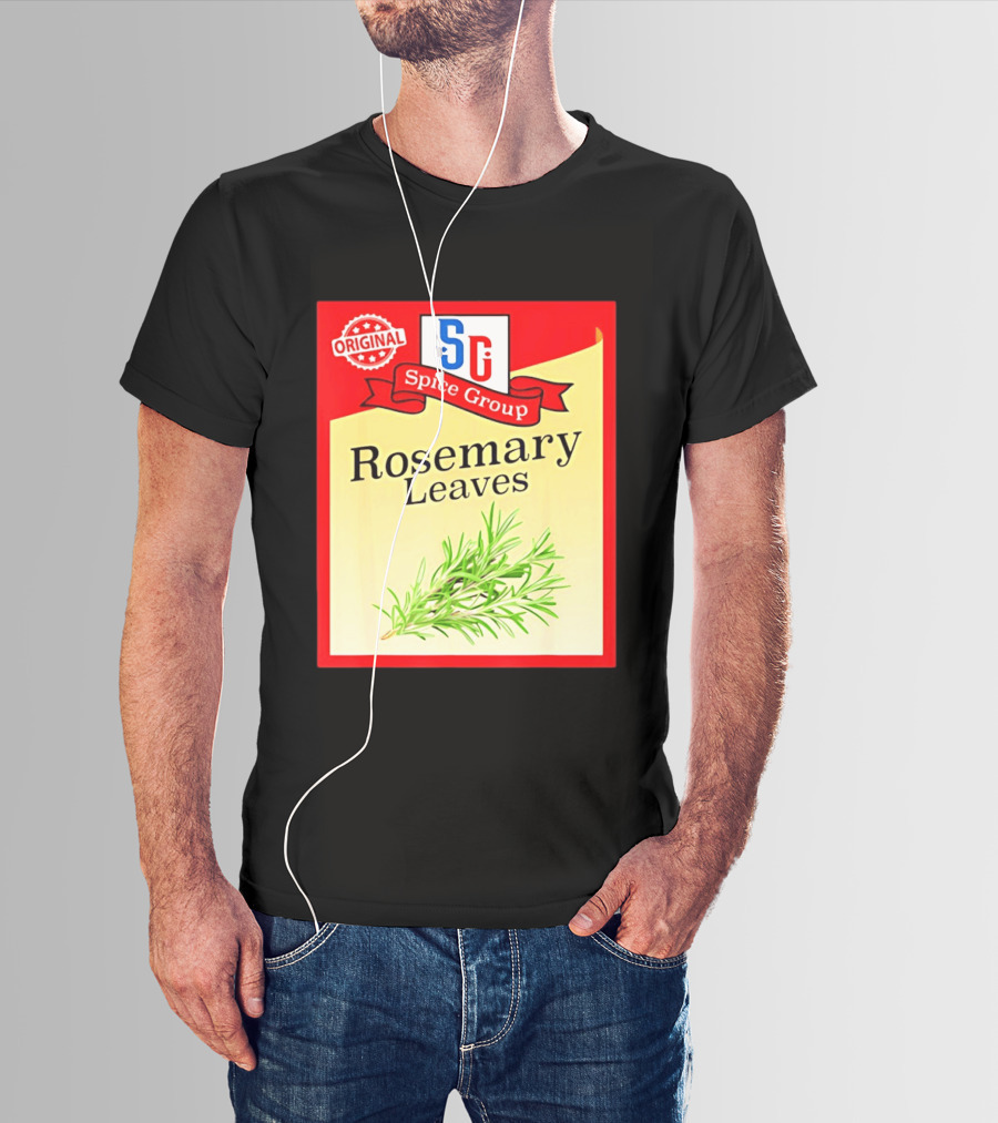Original SG Spice Group Rosemary Leaves T-Shirt