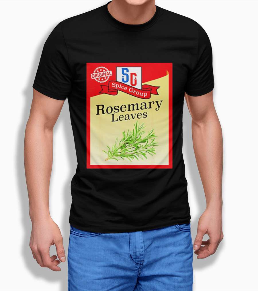Original SG Spice Group Rosemary Leaves T-Shirt