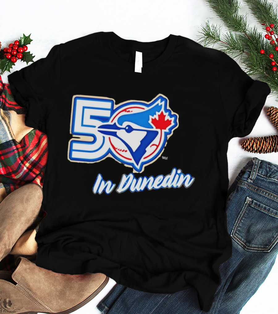 Toronto Blue Jays 50 Years In Dunedin MLB Anniversary Celebration T-Shirt