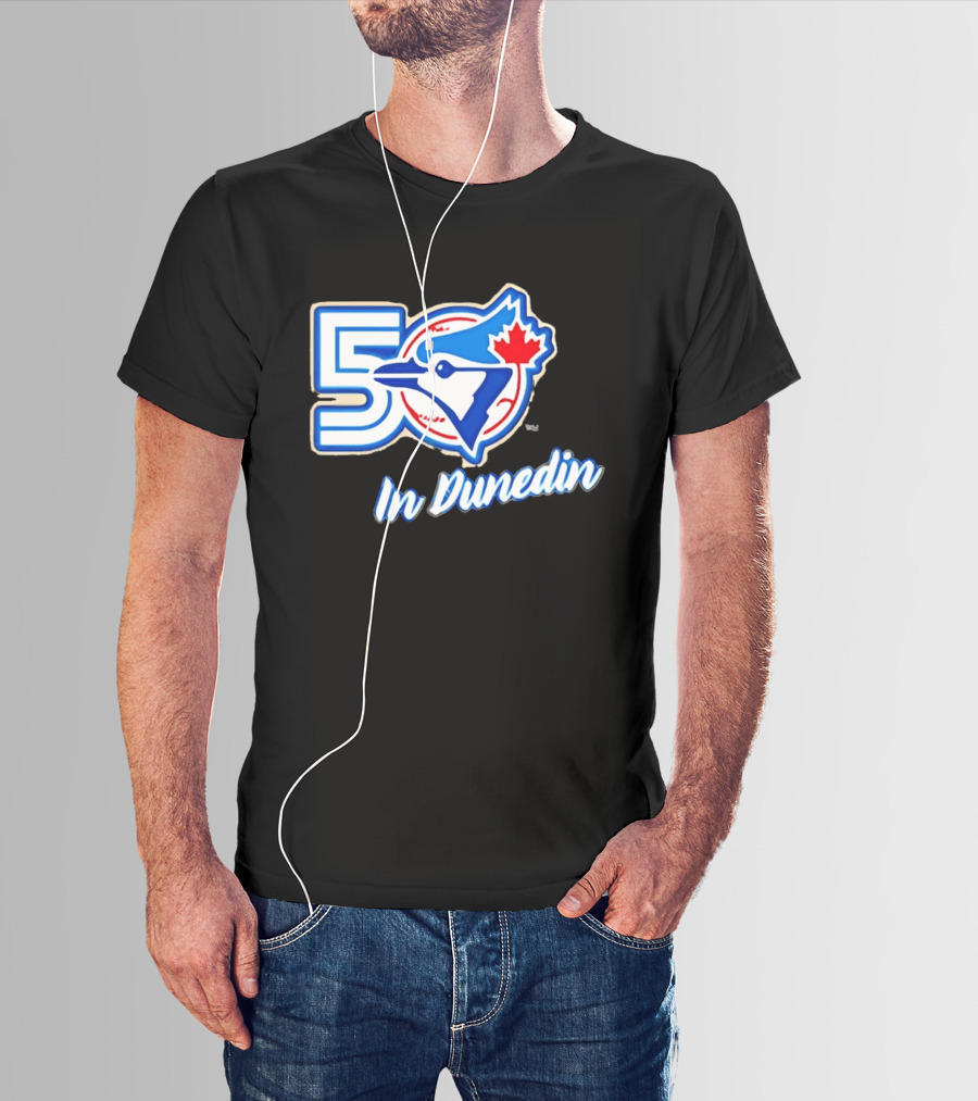 Toronto Blue Jays 50 Years In Dunedin MLB Anniversary Celebration T-Shirt