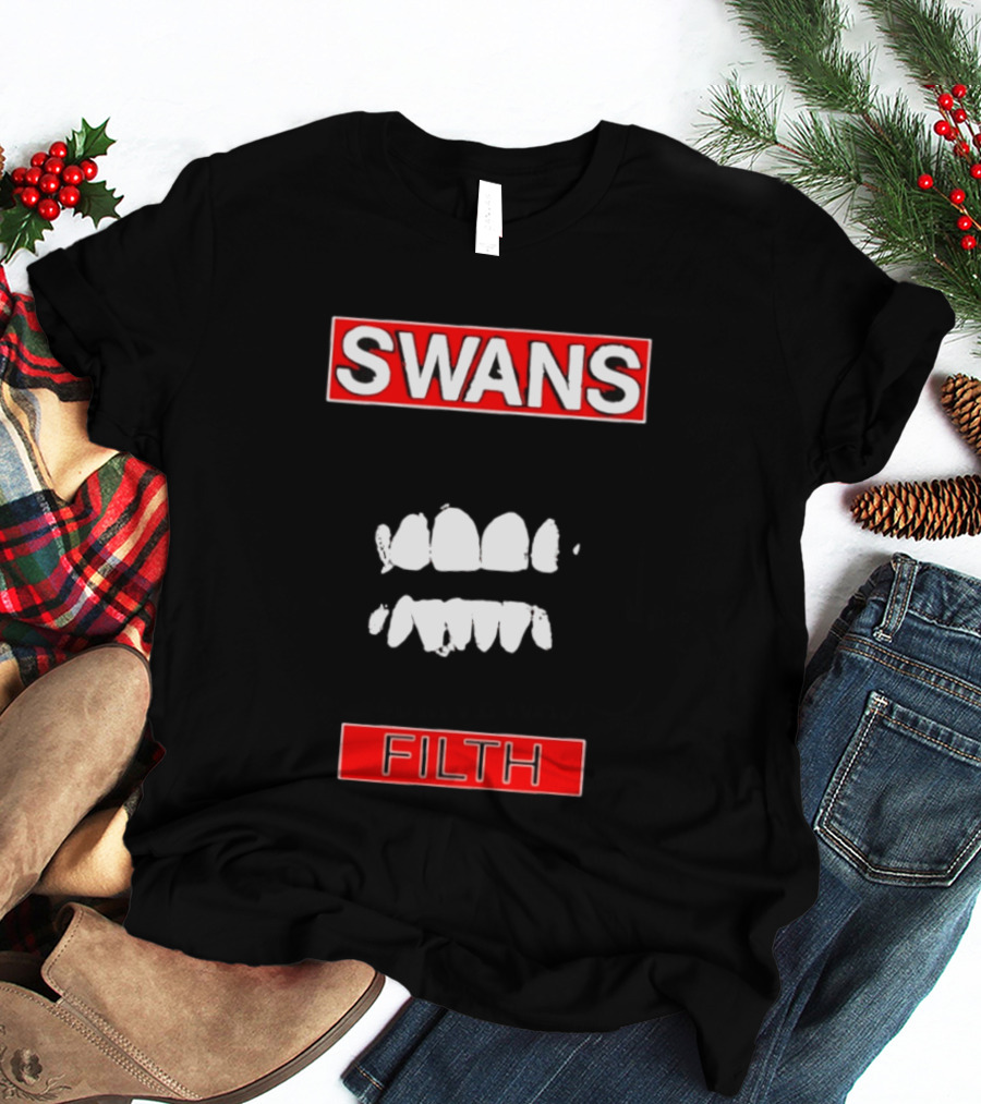 Swans Filth Teeth No Wave Industrial Rock Michael Gira T-Shirt