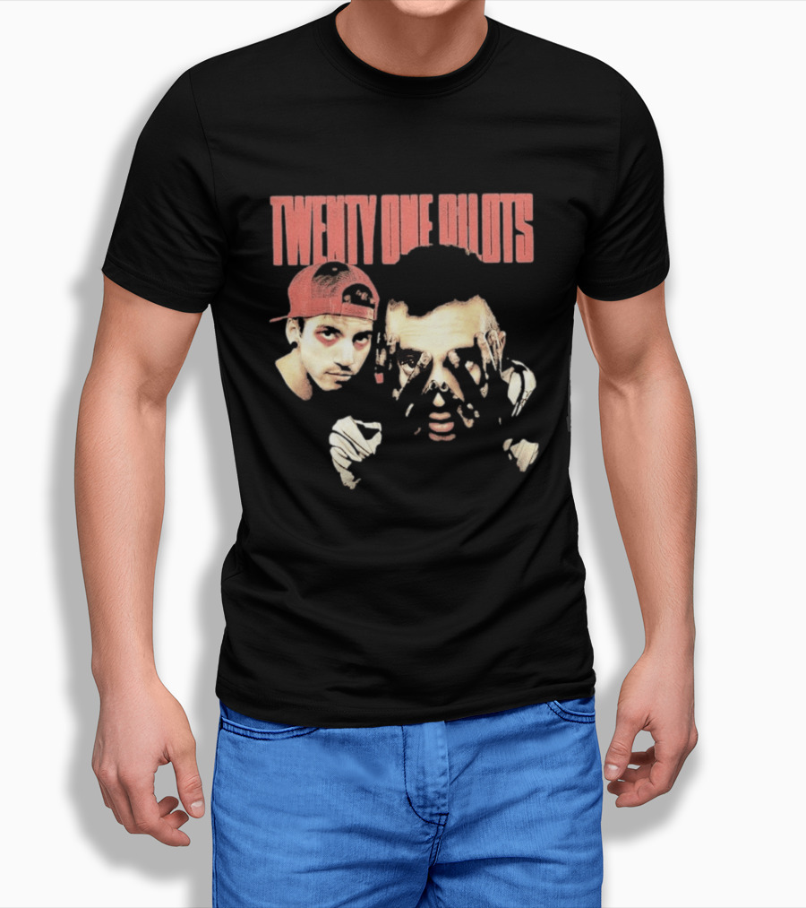Twenty One Pilots Blurryface Anniversary Art Redʌctdif Ensemble T-Shirt