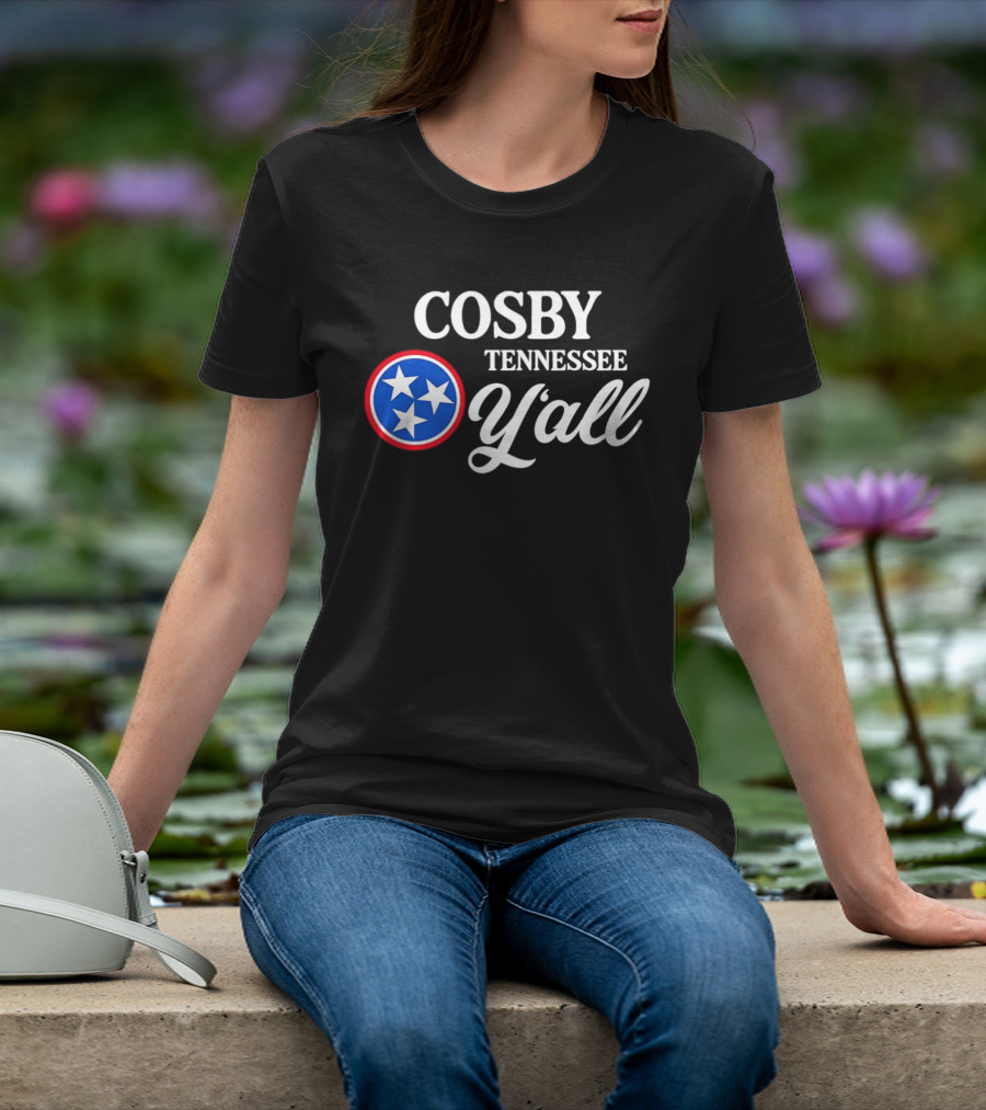 Cosby Tennessee Y'all Three Stars T-Shirt