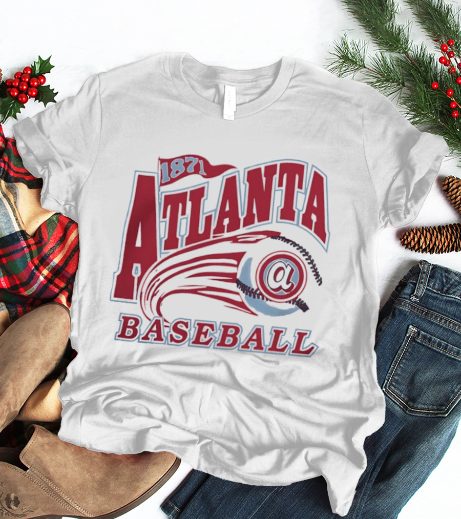 Atlanta Baseball 1871 Vintage Style MLB Team Fan T-Shirt