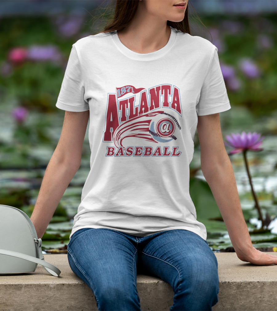 Atlanta Baseball 1871 Vintage Style MLB Team Fan T-Shirt
