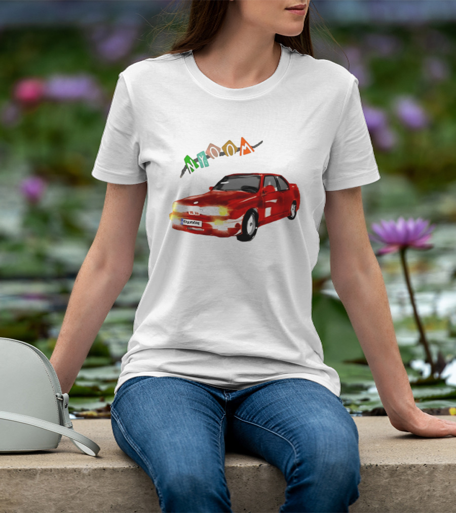 BMW E30 M3 Nyoom Drift Car Adventure T-Shirt