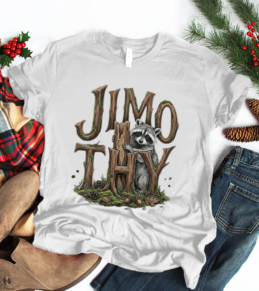 Jimothy The Raccoon Forest Adventure T-Shirt
