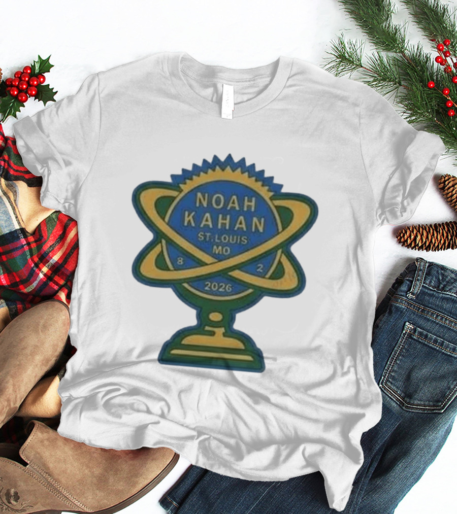 Noah Kahan St. Louis MO August 2 2026 The Great Divide Tour Busch Stadium T-Shirt
