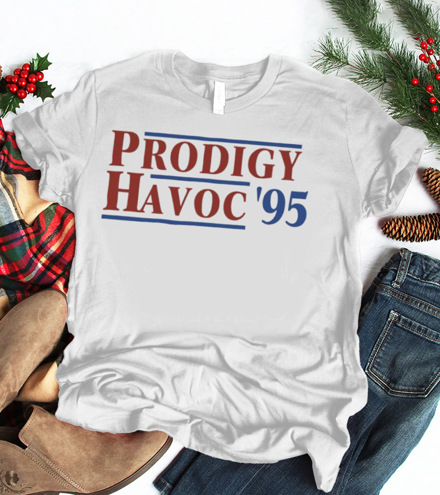 Prodigy Havoc Mobb Deep '95 90s Hip Hop T-Shirt