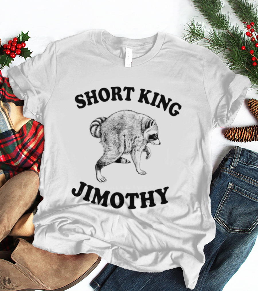 Short King Jimothy Raccoon T-Shirt