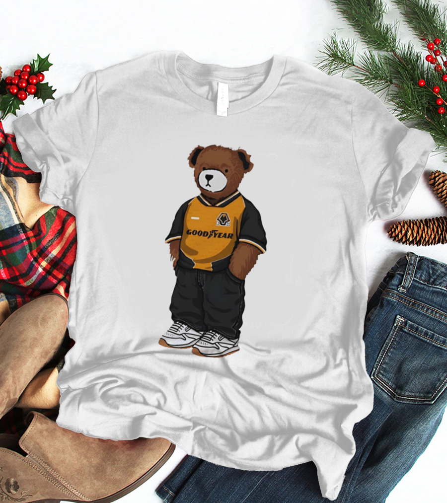 Wolverhampton Wanderers Goodyear Jersey Bear T-Shirt