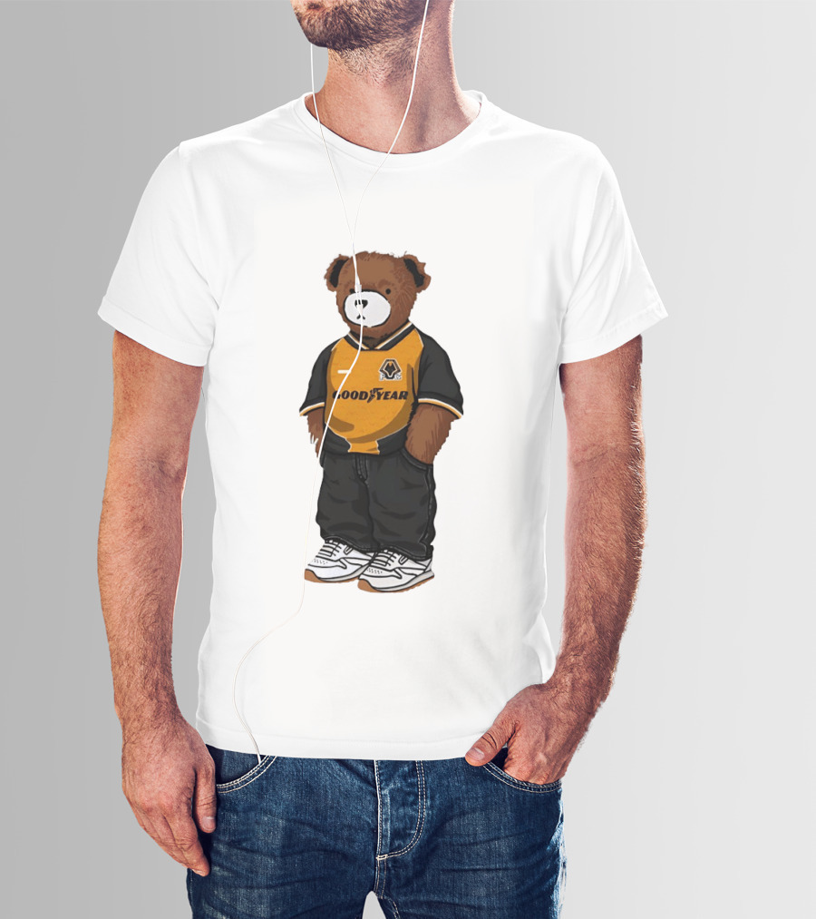 Wolverhampton Wanderers Goodyear Jersey Bear T-Shirt