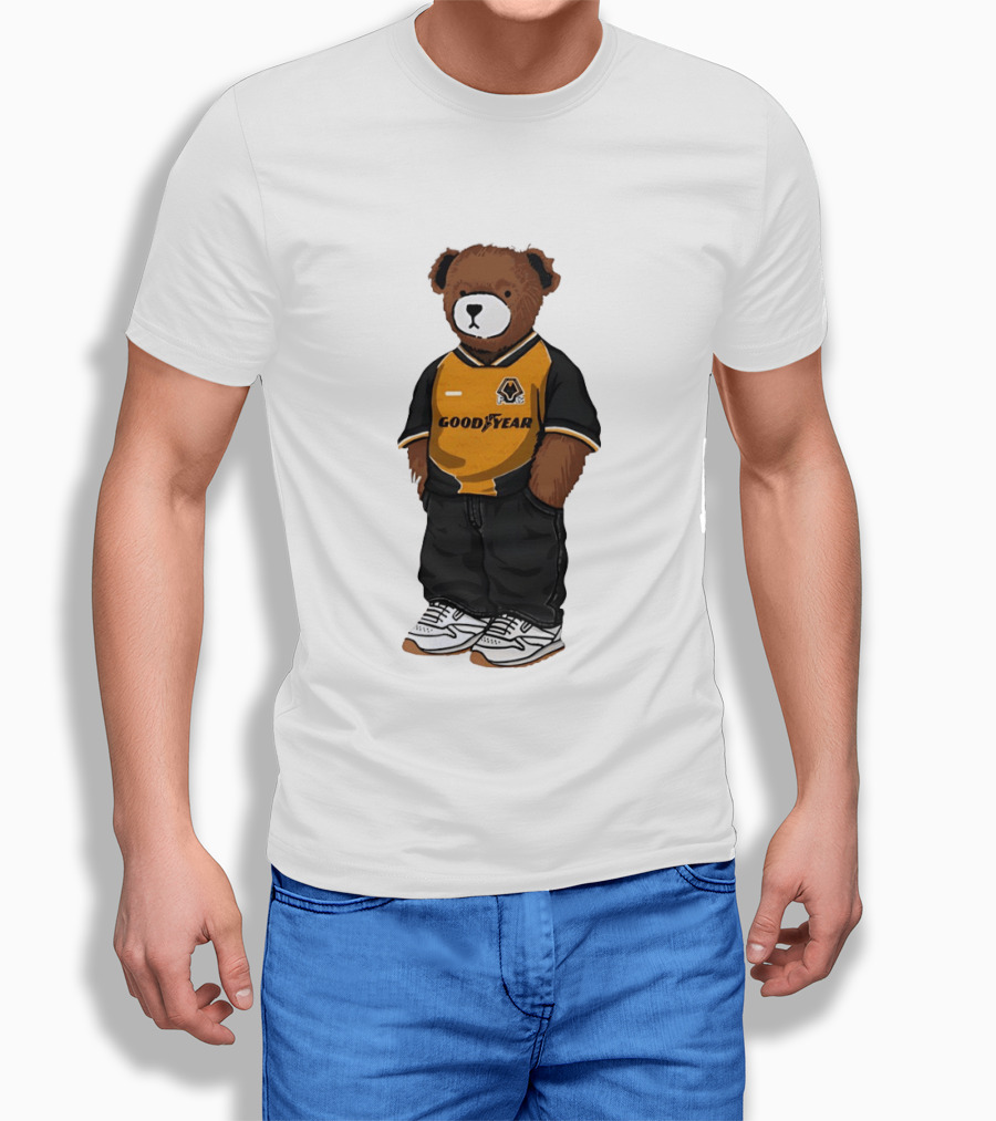 Wolverhampton Wanderers Goodyear Jersey Bear T-Shirt