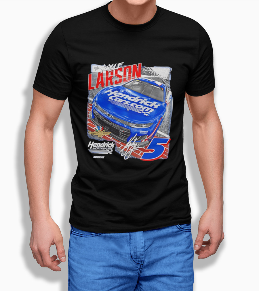 Kyle Larson Hendrick Motorsports No 5 Brickyard 400 T-Shirt