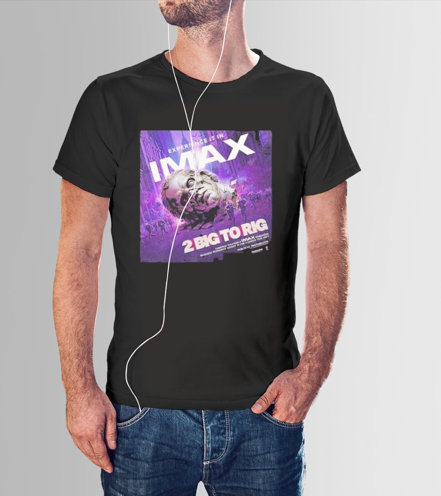 Experience It In IMAX Ghost 2 Big To Rig Feature Film Capturing Skeletour World Tour 2026 T-Shirt