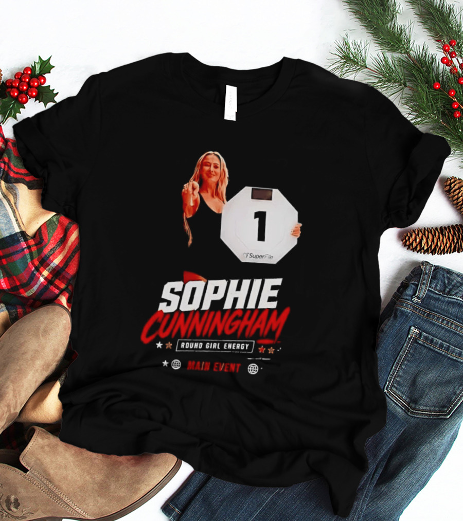 Sophie Cunningham Round Girl Energy Main Event 1 T-Shirt