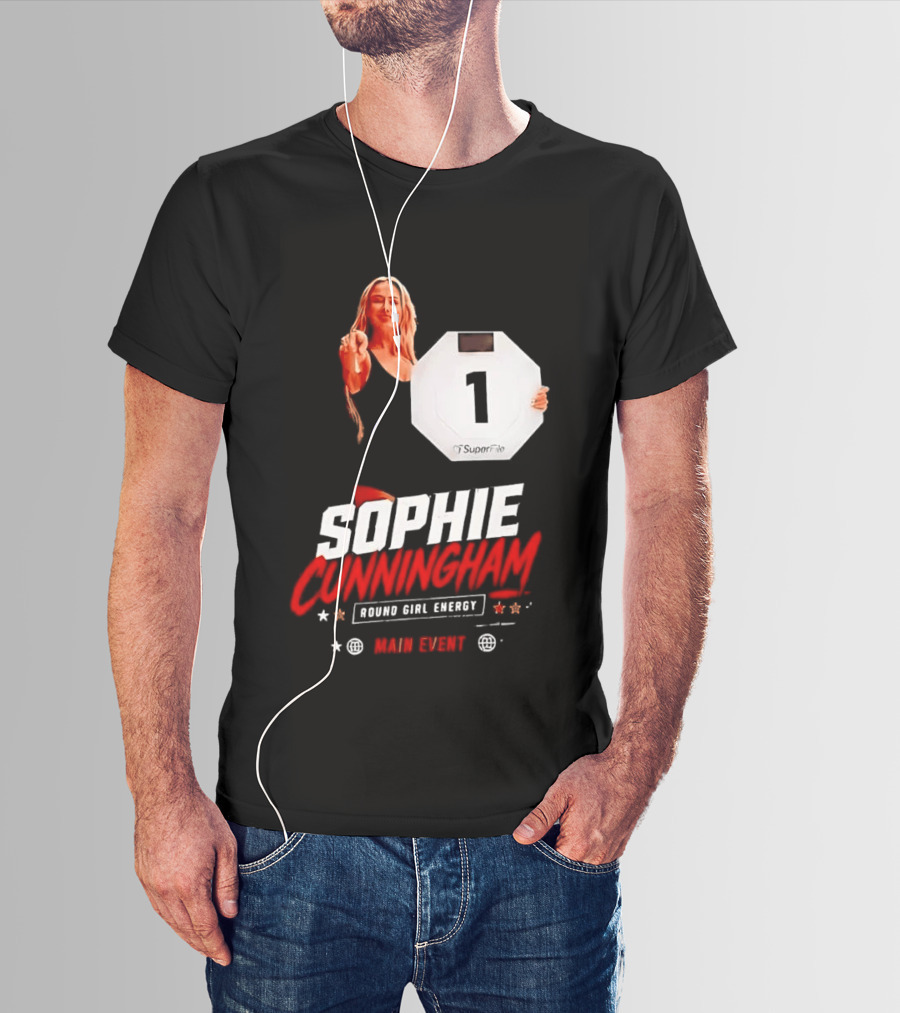 Sophie Cunningham Round Girl Energy Main Event 1 T-Shirt