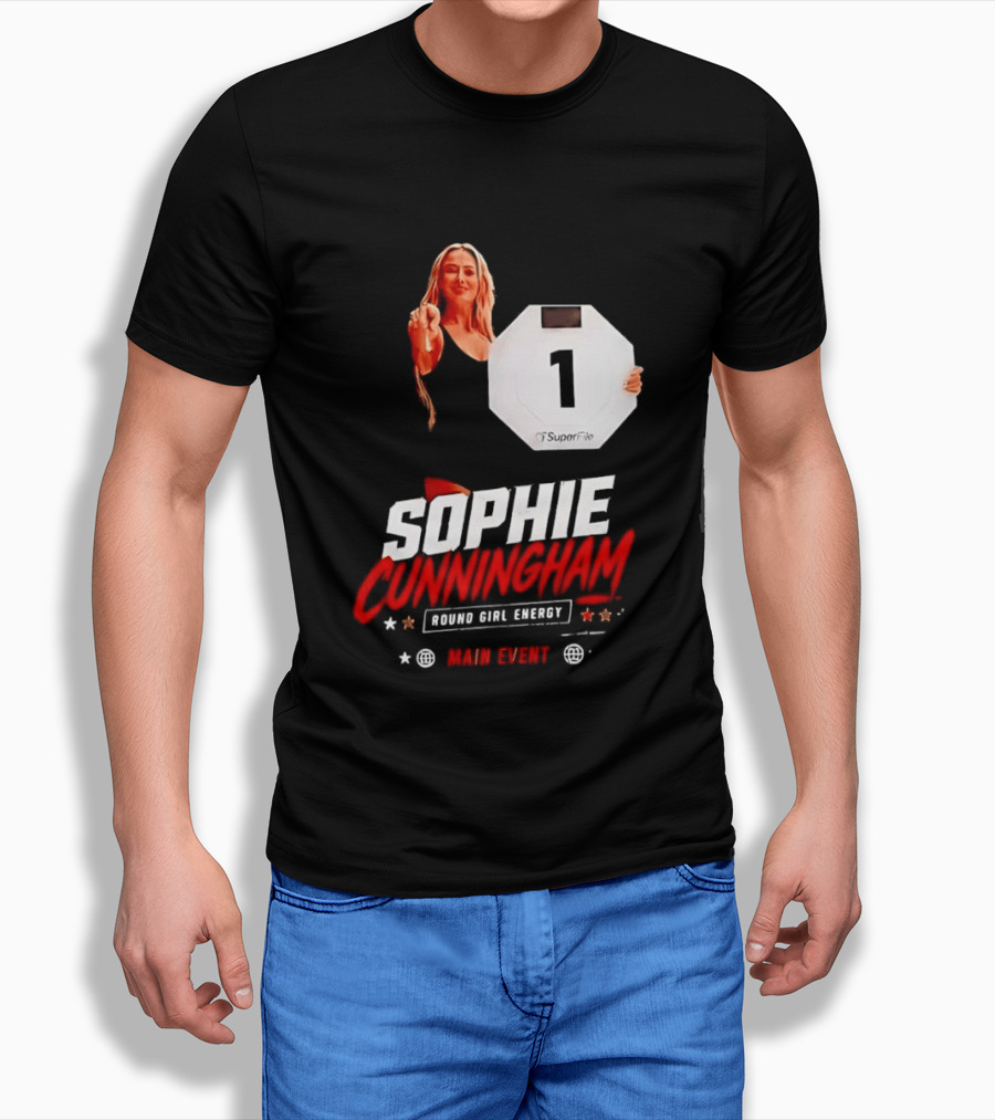 Sophie Cunningham Round Girl Energy Main Event 1 T-Shirt