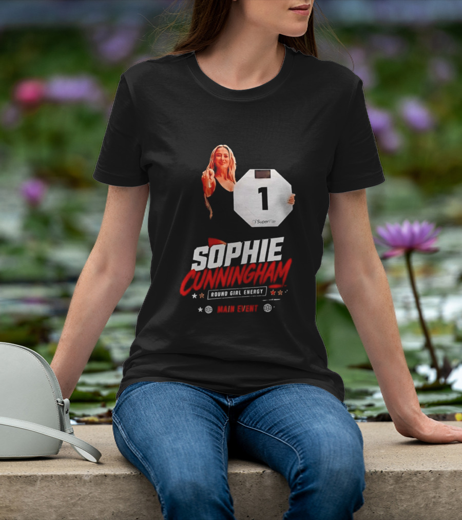 Sophie Cunningham Round Girl Energy Main Event 1 T-Shirt
