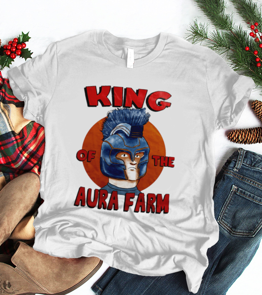 King Of The Aura Farm Hank Hill Helmet Warrior T-Shirt
