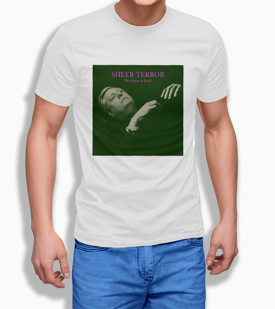 Sheer Terror The Queen Is Dead Punk Album Cover T-Shirt